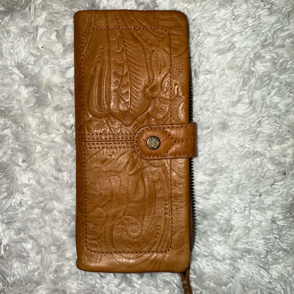 American Vintage Brown Leather Wallet